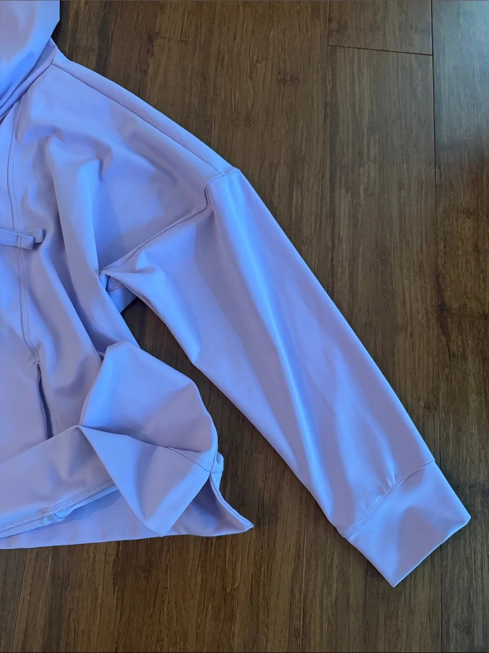 Ideology Lilac Hoodie Long Sleeve Pullover Sweatshirt Active Relaxed Soft Purple - Picture 6 of 7